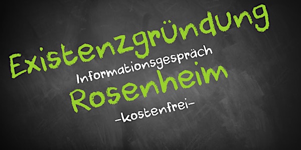 Existenzgründung Online kostenfrei - Infos - AVGS  Rosenheim