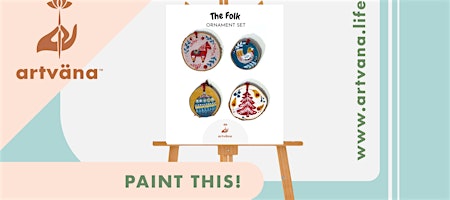 Artvana Holiday Paint & Sip at Top Down Brewing in Sumner December 2025 image