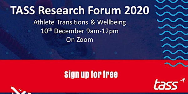 TASS Research Forum: Athlete Wellbeing & Transitions