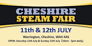 Image principale de Cheshire Steam Fair 2026 - Public Camping