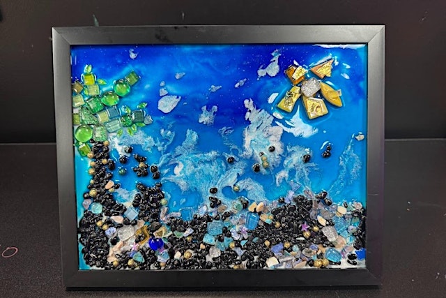 Image principale de Mosaic Glass Frames at Hawaii Fluid Art – Johns Creek