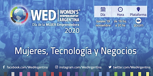 WED 2020 - Mujeres, Tecnología y Negocios