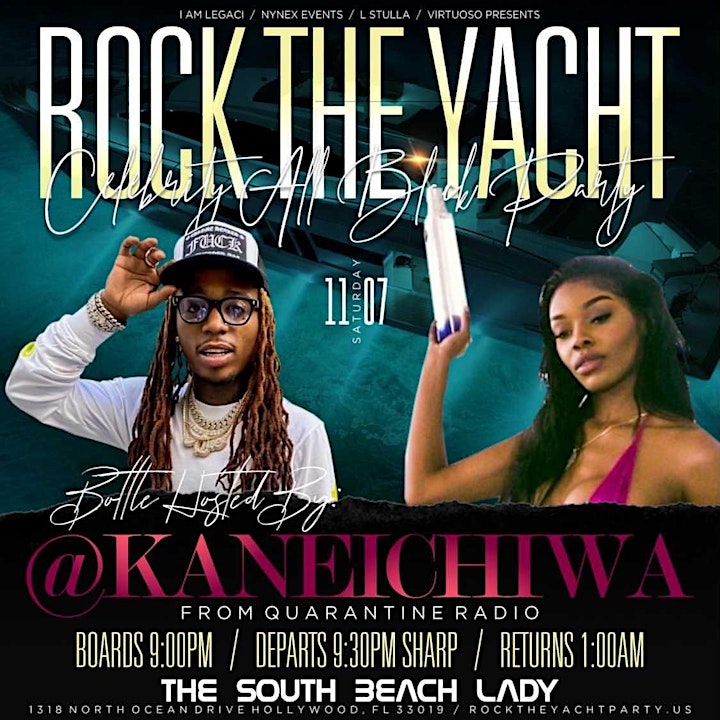 ROCK THE YACHT Celebrity All Black Party Hosted by image