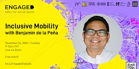 Imagen principal de Engaged Talks: Inclusive Mobility with Benjamin dela Peña