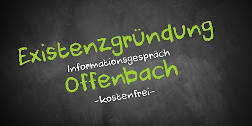 Existenzgründung Online kostenfrei - Infos - AVGS  Offenbach primary image
