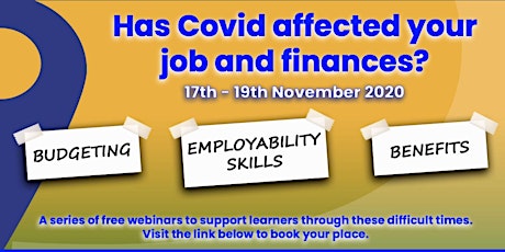 Has COVID Affected Your Job and Finances? Budgeting with Adrian Ryan primary image