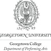 Logotipo de Georgetown University Dept. of Performing Arts