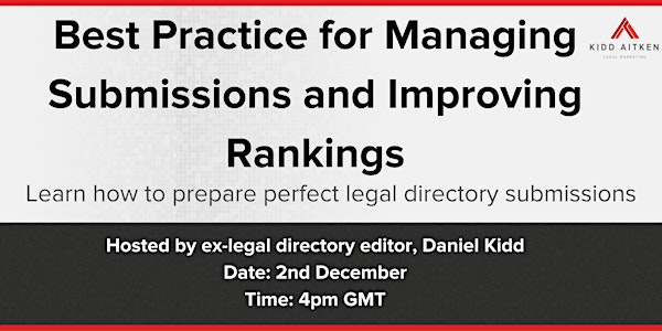 Best Practice for Managing Submissions and Improving Rankings
