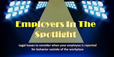 Employer Spotlight: Employee Outside of Work Activities primary image