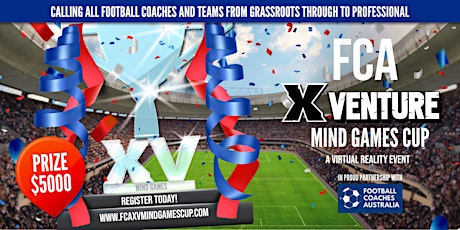 FCA XV Mind Games Cup Round 1 (AUS) primary image