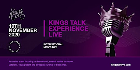 Kings Talk Experience - International Men's Day primary image