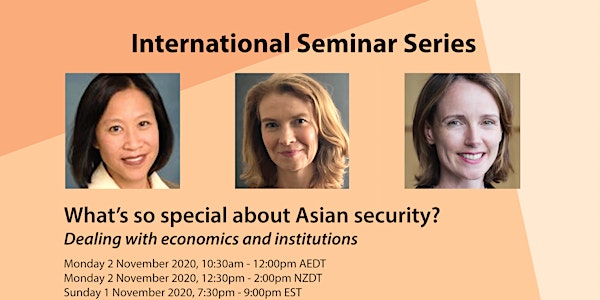 Women in Asia-Pacific Security Research Seminar Series