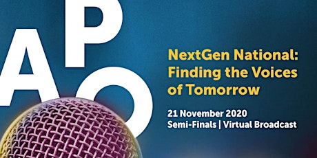 NextGen National: Finding the Voices of Tomorrow Semi-finals primary image