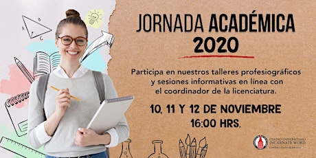 Imagen principal de Jornadas Académicas Incarnate Word: 10, 11 y 12 de Noviembre 2020