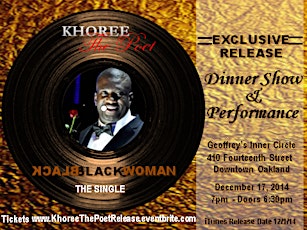 Khoree The Poet - Single Release Dinner Show primary image