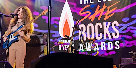 Imagem principal do evento 2021 She Rocks Awards