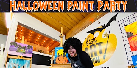 Halloween Paint Party Event