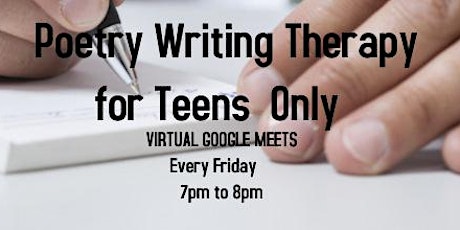 Poetry Therapy for  Teens