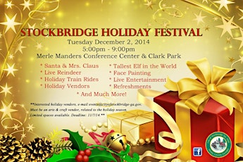 2014 Stockbridge Holiday Festival primary image