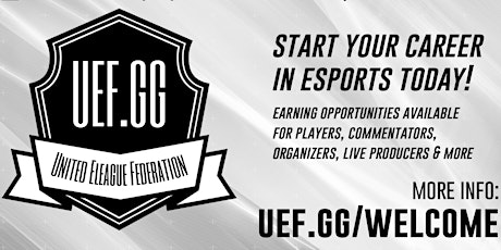 UEF WORKSHOP - ENTR 101 - Content Creation in Esports primary image