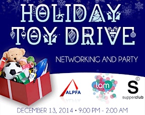 Holiday Party: Toy Drive, Networking & Party primary image