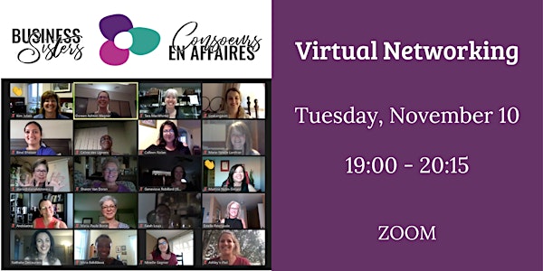 Business Sisters - Virtual Networking