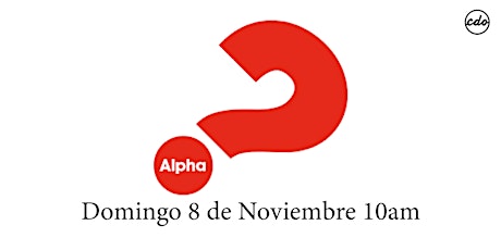 Imagen principal de Alpha | CDO Iglesia