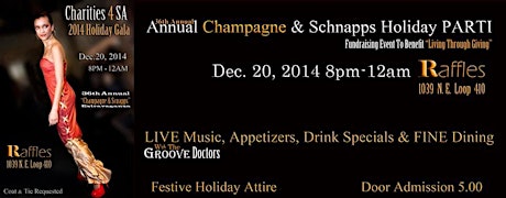 Champagne & Schnapps Holiday PARTI primary image