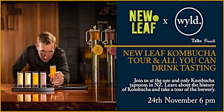 WYLD Presents // New Leaf Kombucha Tour & All You Can Drink Tasting primary image