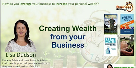 Creating wealth from your business - featuring Lisa Dudson, Acumen primary image