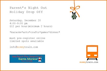 Holiday Drop Off!  Parent's Night Out at We Rock the Spectrum, Santa Monica primary image