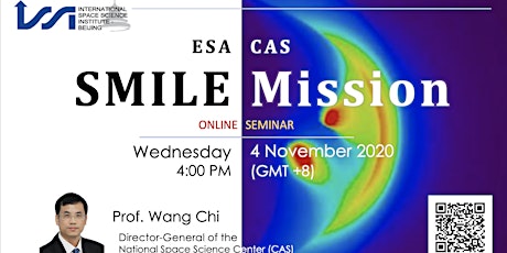 Hauptbild für Online Seminar on ESA/CAS SMILE Mission with Prof. Wang Chi