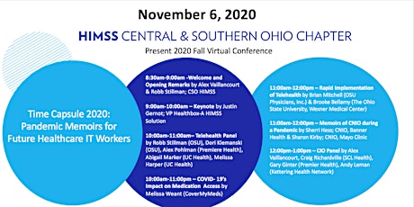 CSOHIMSS 2020 Virtual Fall Conference primary image