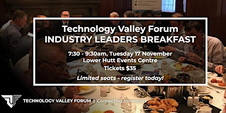 Technology Valley Industry Leaders Breakfast primary image