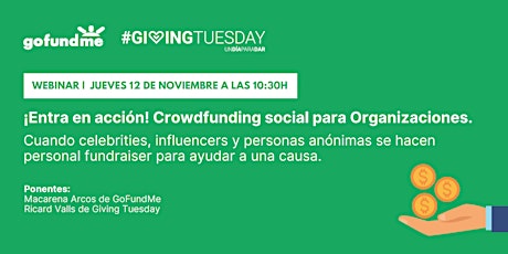 Imagen principal de "¡Entra en acción! Crowdfunding social para Organizaciones"