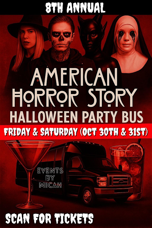Immagine principale di 8th Annual American Horror Story Halloween Party Bus