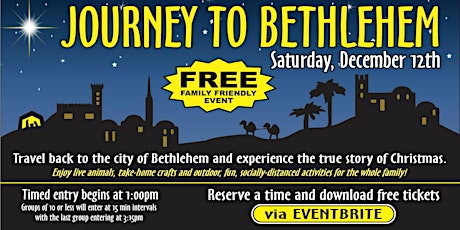 Journey to Bethlehem primary image