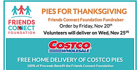 Pies for Thanksgiving Fundraiser (FREE HOME DELIVERY)! primary image