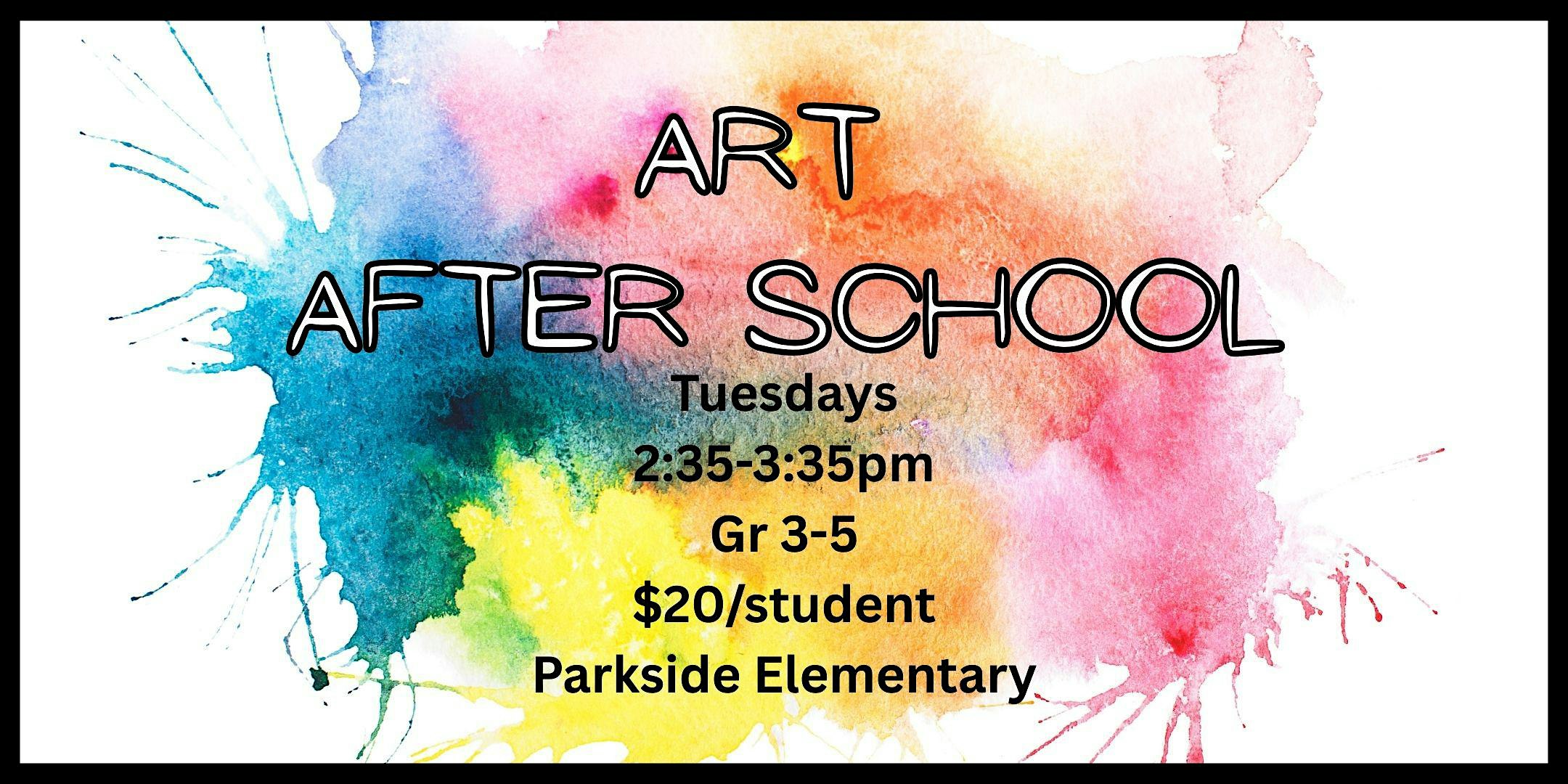 Art After School for Grades 3-5