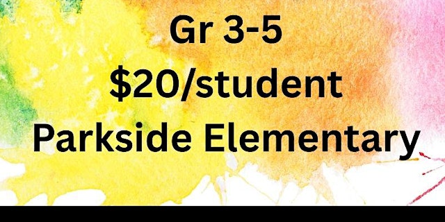 Art After School for Grades 3-5 primary image