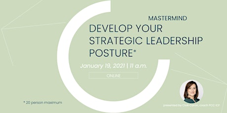 MASTERMIND : Develop your strategic leadership posture primary image