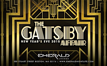 New Year Eve 2015 THE GATSBY AFFAIR primary image