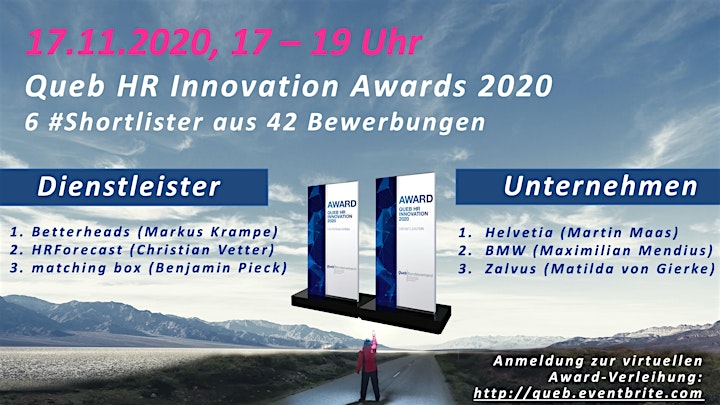 Queb HR Innovation Awards 2020: Bild 