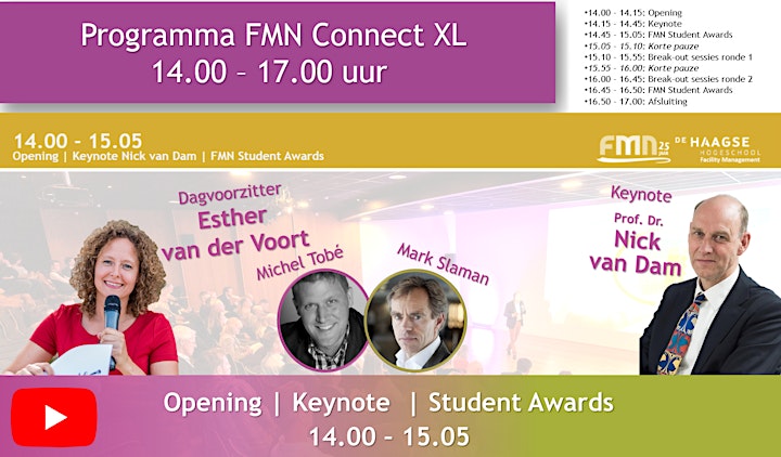 
		Afbeelding van FMN & HHS present in close cooperation: FMN Connect XL: Back to school!
