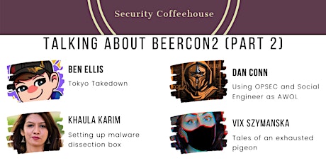 The Security Coffeehouse: Talking About BeerCon2 (Part 2) primary image