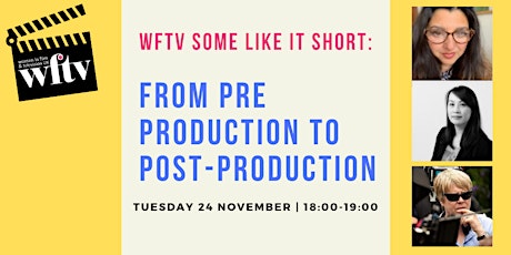 WFTV Some Like It Short:  Pre-Production to Post Production (Non-members) primary image