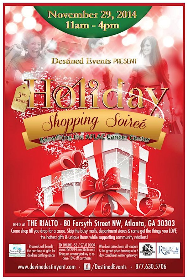 Destined Events' 3rd Annual Holiday Shopping Soiree