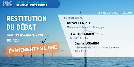 Restitution du débat "En mer, en Normandie, de nouvelles éoliennes ?"
