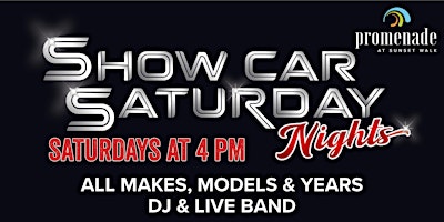 Show Car Saturday Nights