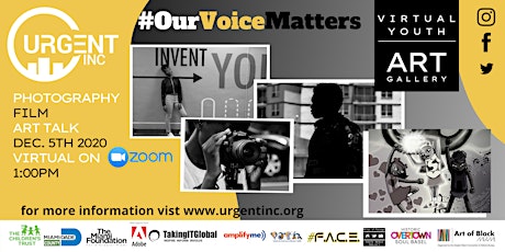 Our Voice Matters: Virtual Youth Art Gallery & Art Talk